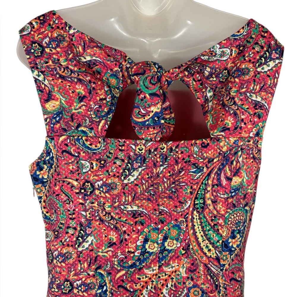 Talbots | Bonaire Paisley Print Sheath Dress - NWT - Picture 5 of 11